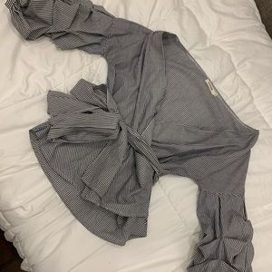 Bobbles and Lace Top